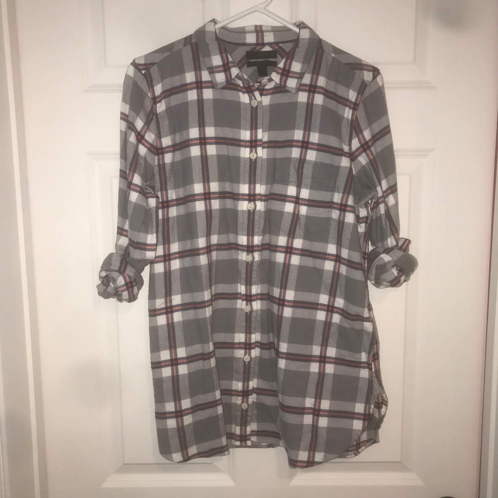 Jcrew boyfriend flannel